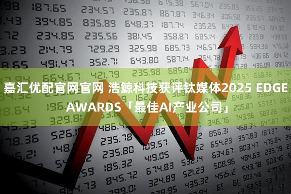嘉汇优配官网官网 浩鲸科技获评钛媒体2025 EDGE AWARDS「最佳AI产业公司」